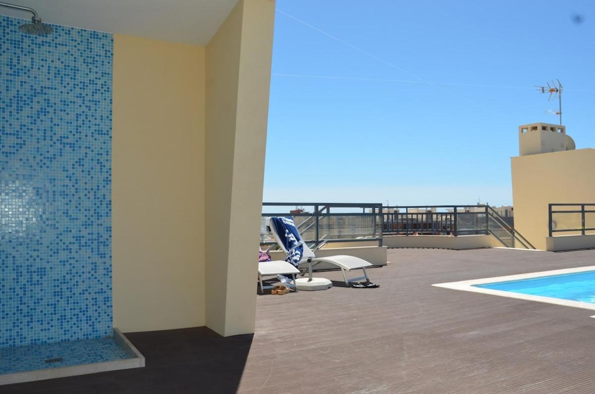 Algarve T2 Apartment With Pool And Balcony In Olhão Eksteriør bilde