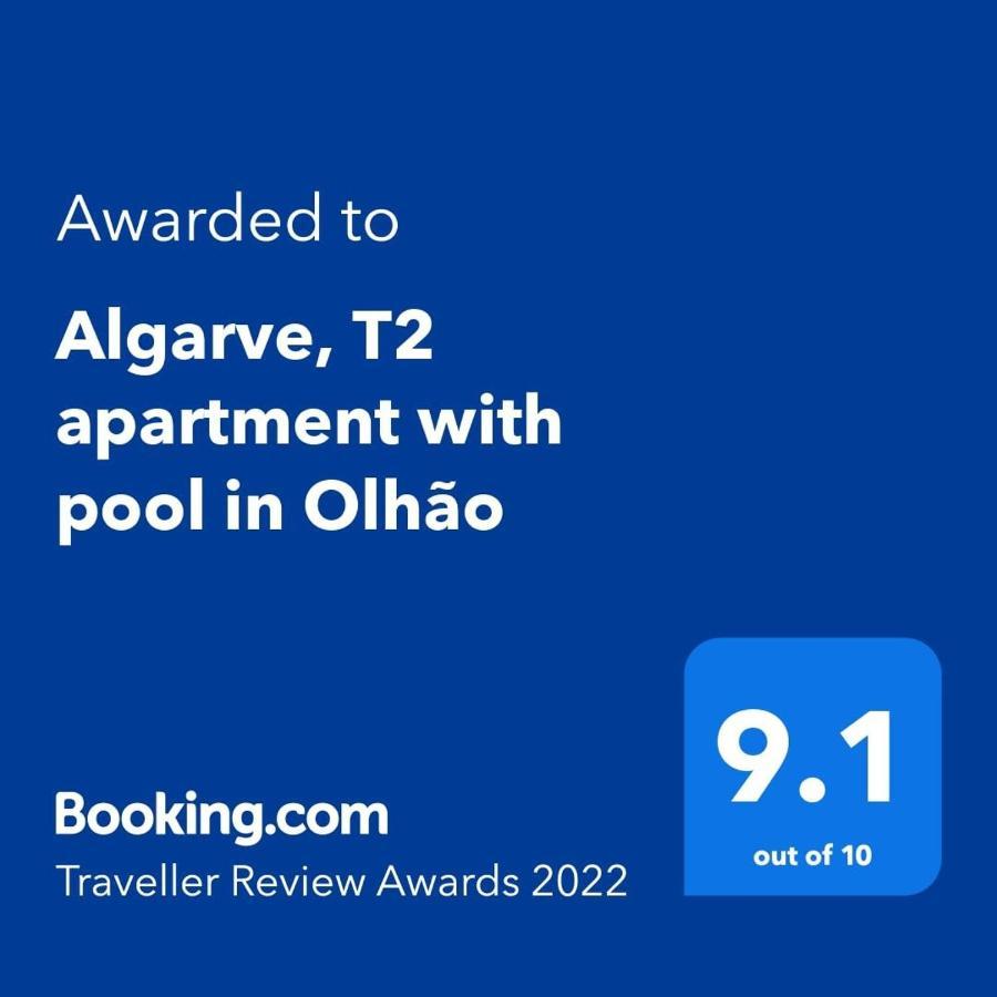 Algarve T2 Apartment With Pool And Balcony In Olhão Eksteriør bilde